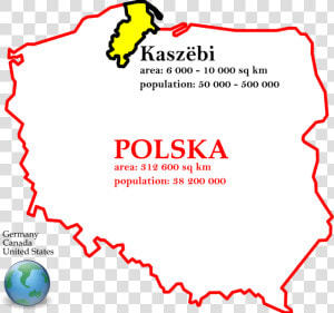 Kashubians In Poland With Polstats Big   Kashubians In Poland  HD Png Download