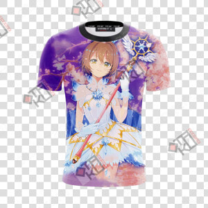 Cardcaptor Sakura New Unisex 3d T shirt  HD Png Download