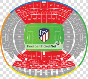 Wanda Metropolitano Seat Plan  HD Png Download