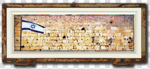 Fine Art Photo Of Israel Flag In Israel By Jeff Mitchum   Wall  HD Png Download