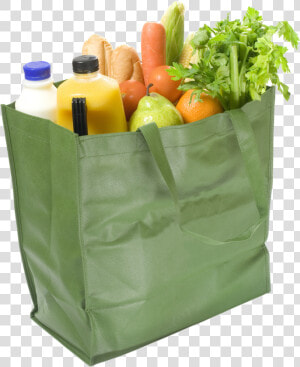 Food Bag Png Stock Images   Shopping Bag With Food  Transparent Png