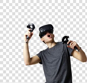 Virtual Reality Santa Paula   Transparent Vr Png  Png Download