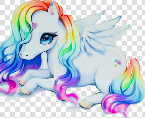 Transparent Kawaii Unicorn Png   Drawing Cute Unicorn  Png Download