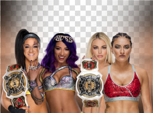 Sasha Banks And Bayley Tag Team Championship  HD Png Download