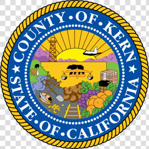 Us National Guard Flag   Kern County California Seal  HD Png Download