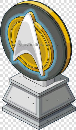 Starfleet Statue   Trophy  HD Png Download