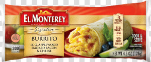 Ruiz El Monterey Egg  Cheese  Salsa And Bacon Breakfast  HD Png Download