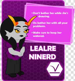 Hiveswap Troll Card Lanque  HD Png Download