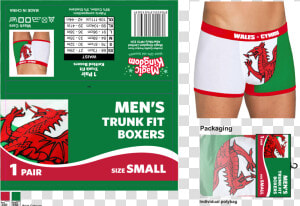 Men S Welsh Flag Boxer Shorts Class Lazyload Lazyload  HD Png Download