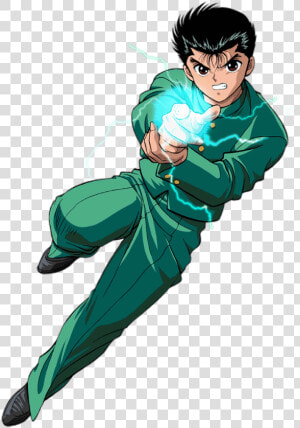 Yusuke Urameshi Spirit Detective By Bodskih Ddfrjme pre   Monkey D Luffy Transparent Pre Timeskip  HD Png Download