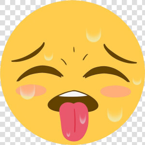 Ahegao2 Discord Emoji   Discord Ahegao Emoji  HD Png Download