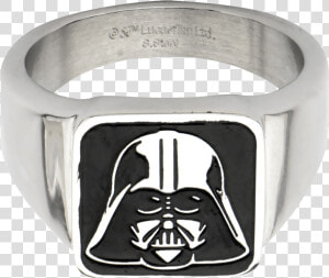 Darth Vader Helmet Signet Ring   Ring  HD Png Download