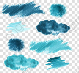 Blue Watercolor Clipart Ink   Watercolor Soft Texture Png  Transparent Png