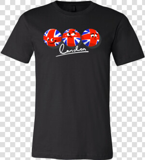 Great Britain British Flag London Funny Emoji T shirt   T Shirt Center Logo  HD Png Download