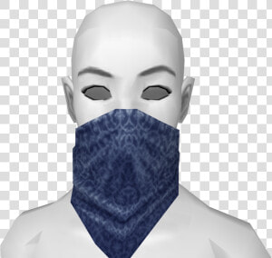 Avatar Blue Bandana Mask   Bandana Face Mask Png  Transparent Png