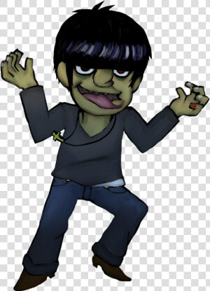 Transparent Gorillaz 2d Png   Murdoc Niccals Transparent  Png Download