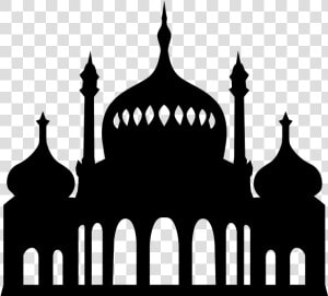 Taj Mahal Rubber Stamp   Royal Pavilion Brighton Vector  HD Png Download