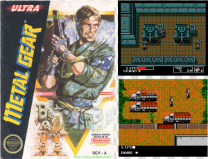 Metal Gear Sol   Metal Gear Nes Cover  HD Png Download