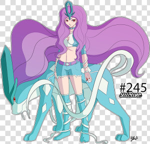 Aurora Northwind Gender   Human Suicune  HD Png Download