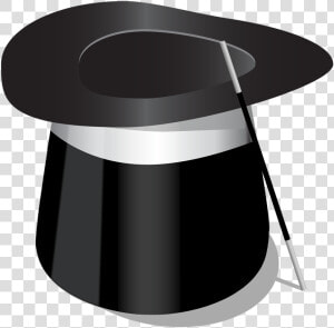 Black Top Hat Magic Hat  HD Png Download