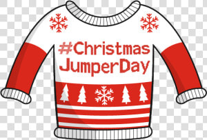 Jersey Clipart Woolly Jumper   Christmas Jumper Day Sticker  HD Png Download