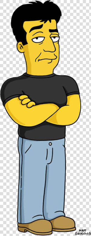 Simon Cowell On The Simpsons  HD Png Download