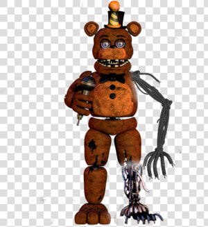  freddy Ennard ennard   Withered Five Nights At Freddy  39 s  HD Png Download