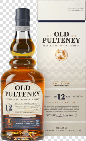 Old Pulteney 12 Years Old The Maritime Malt Detail   Old Pulteney 12 New Range  HD Png Download