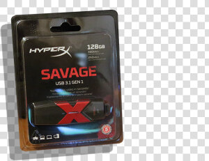 Kingston Hyperx Savage 128 Usb3   Case  HD Png Download