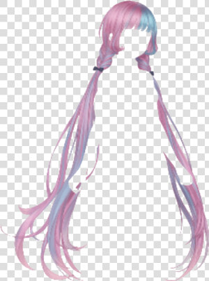 Pink Wig Png   Love Nikki Dress Up Hairstyles  Transparent Png