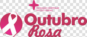 Logo Outubro Rosa   Graphic Design  HD Png Download