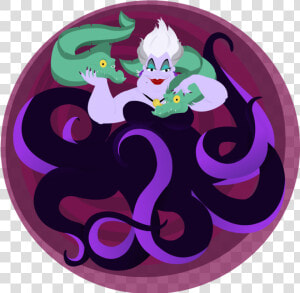 Ursula Ariel Art The Walt Disney Company Painting   Ursula Disney Art  HD Png Download