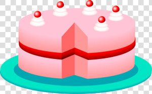 Birthday Cake cuisine cake Decorating   Free Clipart Cake  HD Png Download