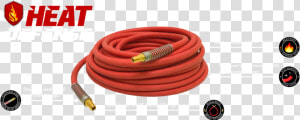 Heat Defense Rubber Air Hose   Wire  HD Png Download