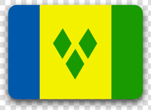 Bandera De San Vicente Y Granadinas  HD Png Download