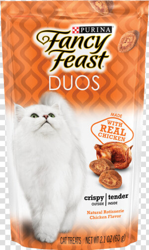 Fancy Feast Duos Cat Treats  HD Png Download