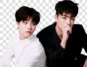  freetoedit  remixit  junhoe  jinhwan  ikon  junhwan   Ikon Junhoe And Jinhwan  HD Png Download