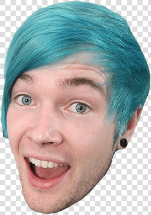 Dantdm Blue Hair  HD Png Download