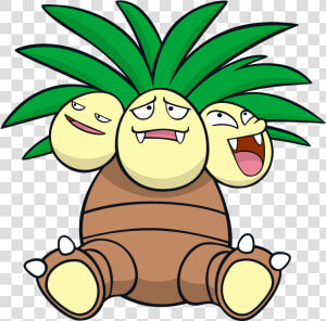 Transparent Pineapple Silhouette Png   Pokemon Exeggutor Png  Png Download