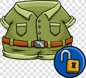 Clip Transparent The Costume Club Penguin Wiki Fandom   Gold Clothes Club Penguin  HD Png Download