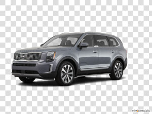 2020 Kia Telluride Black  HD Png Download