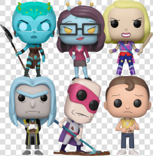 Rick And Morty Bundle 1 Pop Vinyl   Noob Noob Funko Pop  HD Png Download