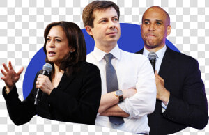 Kamala Harris Pete Buttigieg Cory Booker   Businessperson  HD Png Download