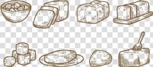 Tofu Icons Vector  HD Png Download