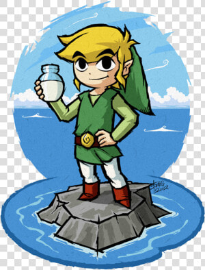 The Legend Of Zelda   Zelda Wind Waker Stickers  HD Png Download