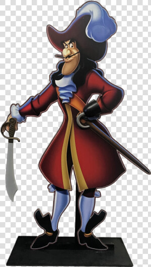 Captain Hook Standee   Transparent Captain Hook Png  Png Download