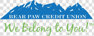 Bear Paw Credit Union Logo   Bear Paw Credit Union  HD Png Download