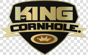 King Of Cornhole   Emblem  HD Png Download