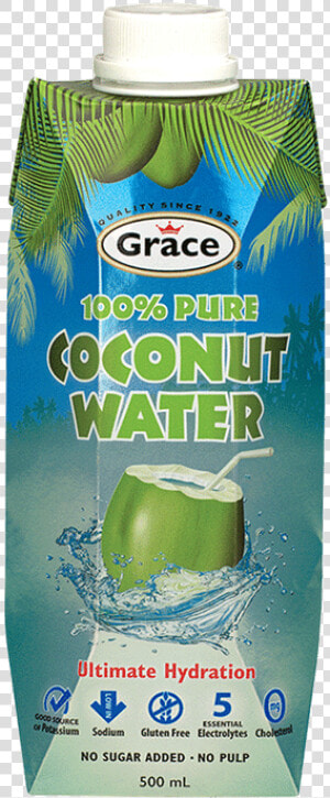 Grace Coconut Water   Grace Coconut Water Tetra  HD Png Download