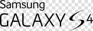 Samsung Galaxy S 4 Logo   Samsung Galaxy S4 Logo  HD Png Download